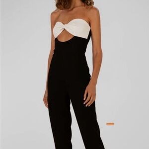 NWT MISHA Tica Colorblock Twist Jumpsuit reg $390 size 4